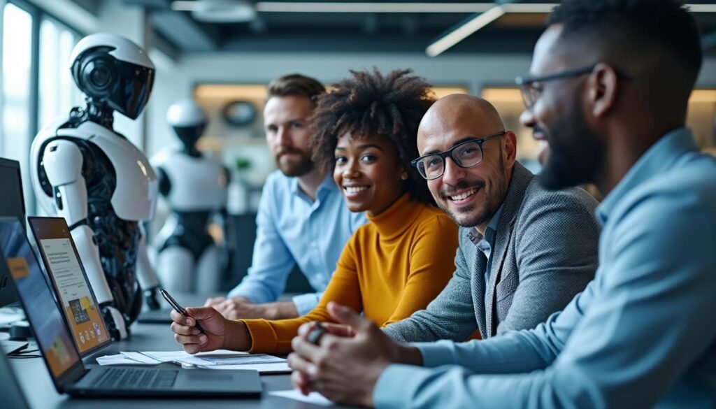 découvrez comment l'intelligence artificielle transforme le monde du travail et quelles compétences humaines resteront essentielles pour s'adapter et prospérer dans l'avenir professionnel.