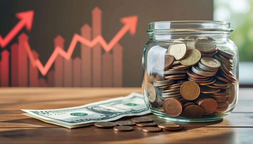 découvrez comment l'inflation persistante réduit le rendement réel des livrets d'épargne et impacte votre épargne à long terme.