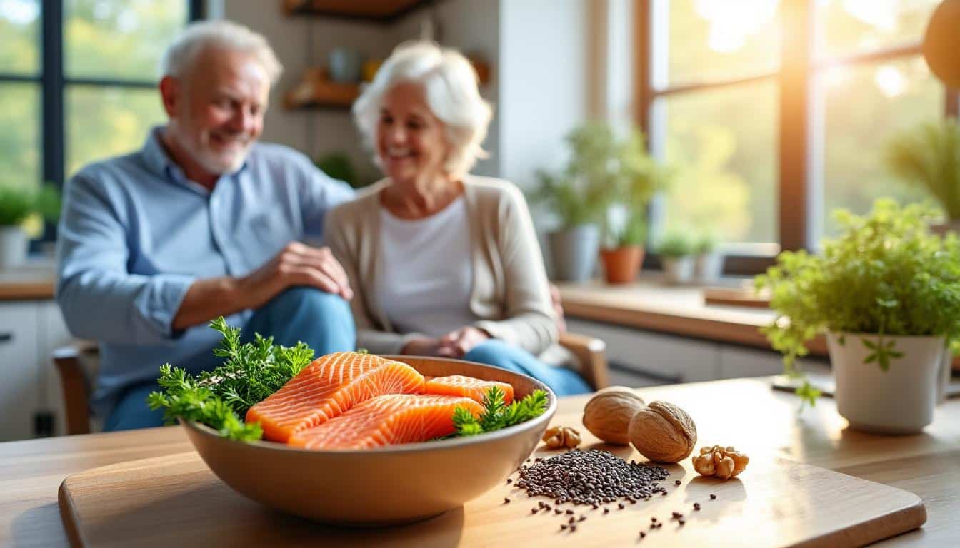 découvrez comment la consommation quotidienne d'oméga-3 peut réduire l'inflammation articulaire chez les seniors, améliorant ainsi leur confort et leur mobilité au quotidien.