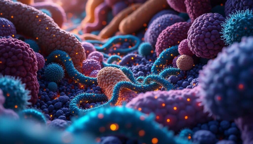 découvrez comment le microbiote intestinal influence la production de la sérotonine dans le cerveau, impactant ainsi notre humeur et notre bien-être.