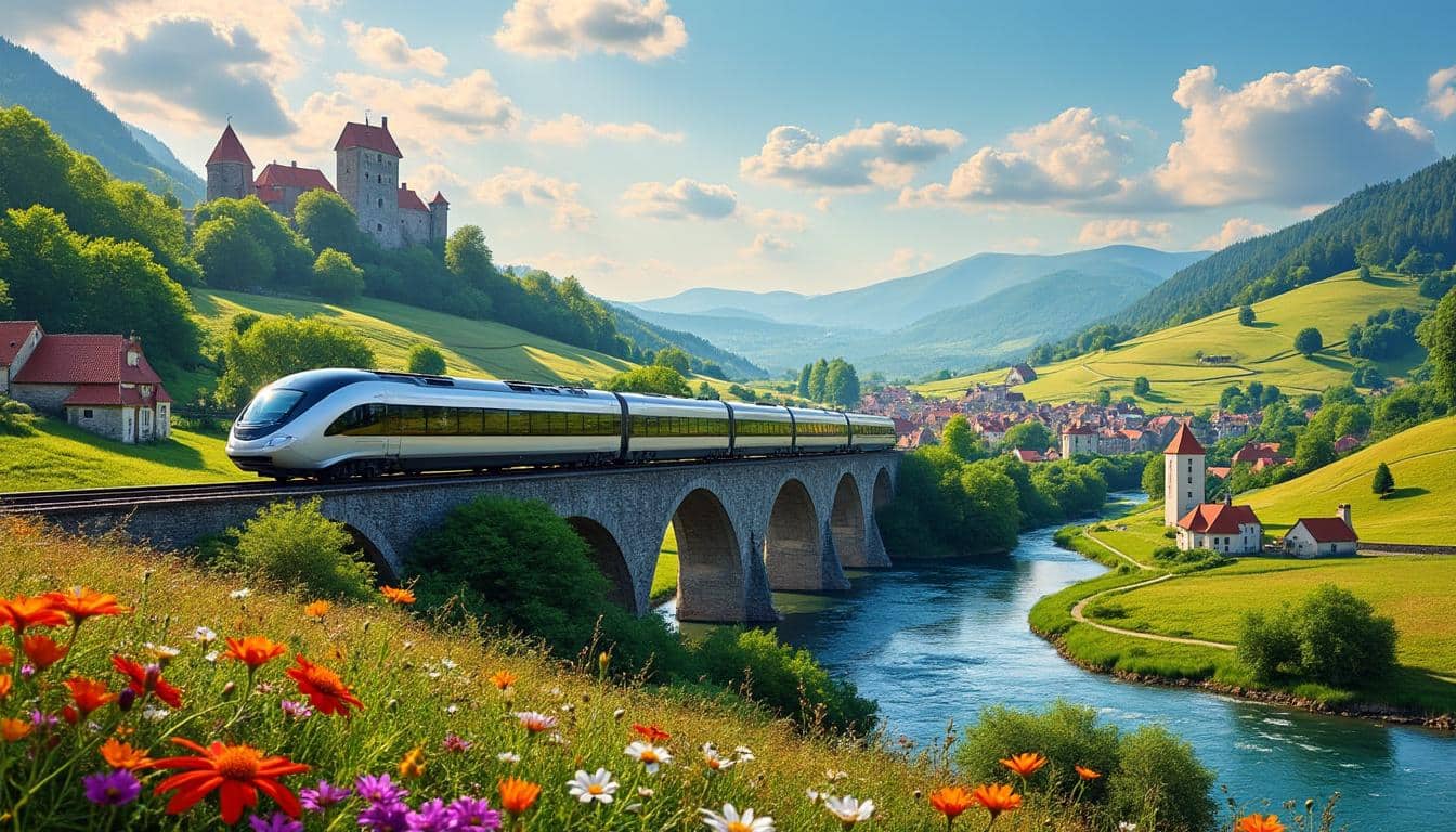 découvrez l'europe centrale cet été avec le pass ferroviaire illimité, votre billet pour une exploration sans limites et des aventures inoubliables à travers les plus belles destinations.