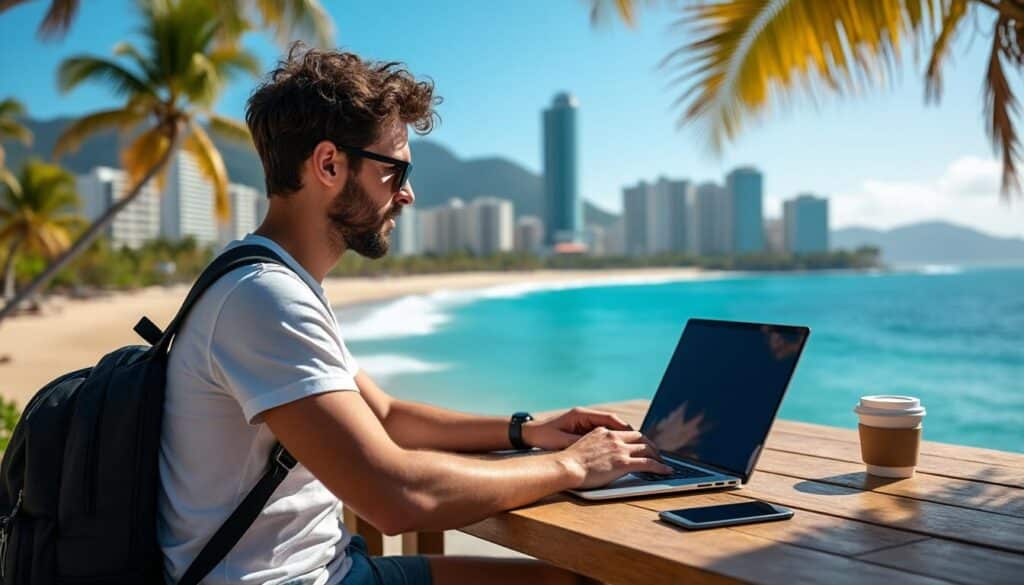 découvrez comment le visa nomade numérique simplifie l'expatriation temporaire des travailleurs indépendants, offrant liberté et flexibilité pour travailler à l'étranger en toute sérénité.