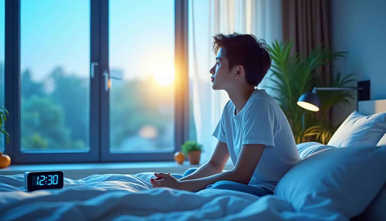 découvrez comment l'exposition matinale à la lumière bleue peut inhiber la sécrétion de mélatonine, influençant ainsi votre rythme circadien et votre qualité de sommeil.