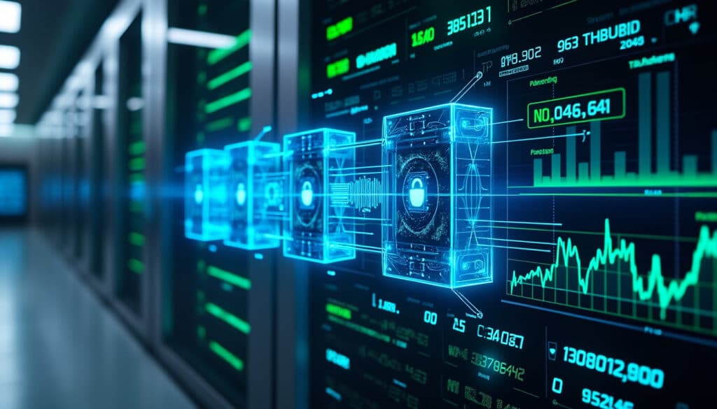 découvrez comment la technologie blockchain garantit l'authenticité et la sécurité des transactions dans la finance décentralisée, révolutionnant ainsi le secteur financier.