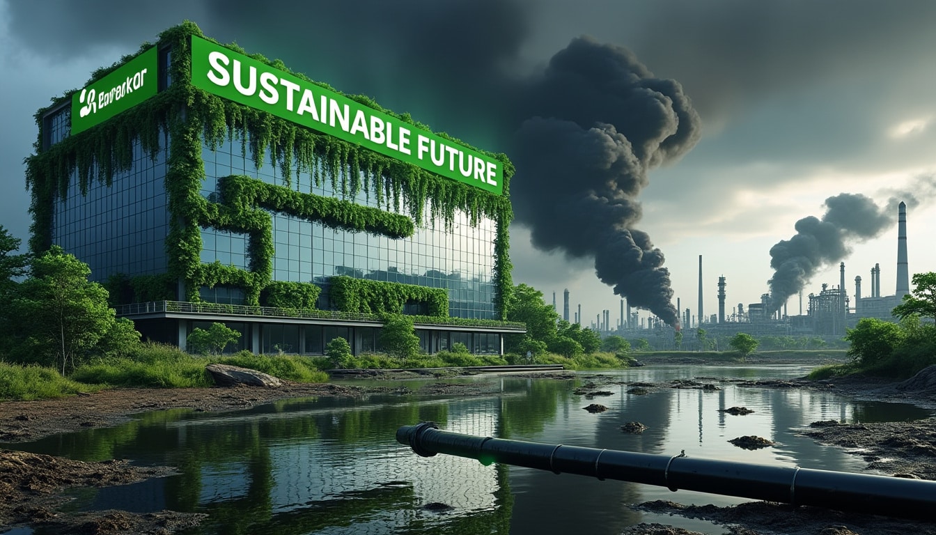 découvrez comment le greenwashing nuit à l'image en ligne des multinationales pétrolières et impacte leur crédibilité auprès du public.